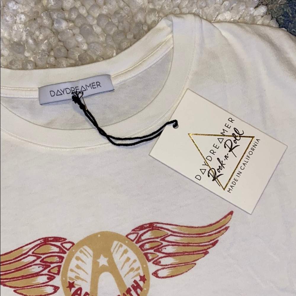 NWT Daydreamer Aerosmith Sweet Emotions Tee M - Picture 5 of 9